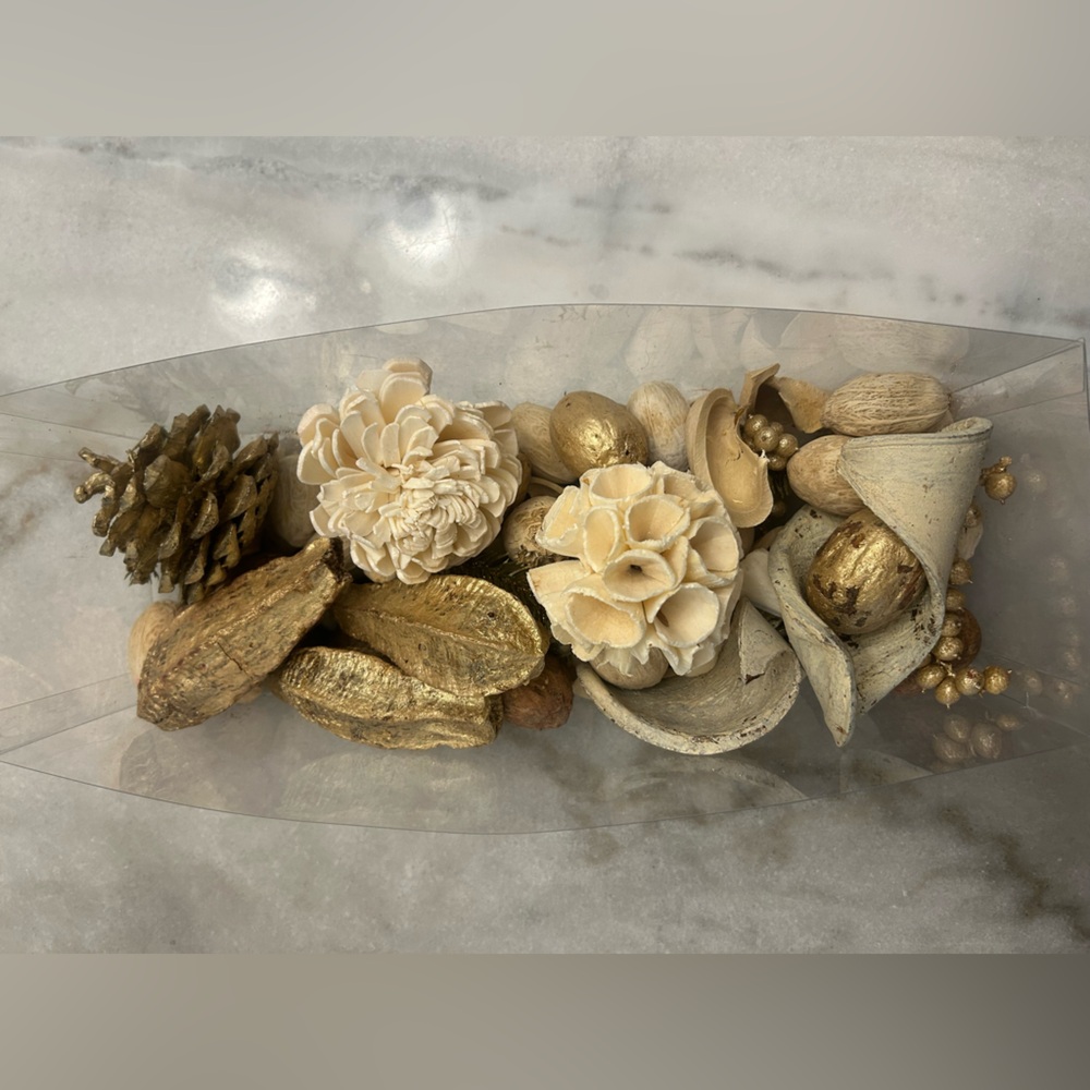 Decorative Bowl Filler Gold